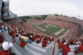 full Sanford Stadium