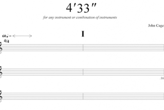 empty sheet music