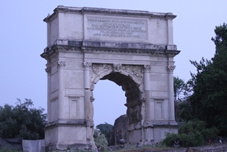 arch of Titus, photo