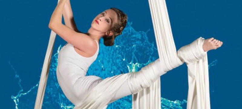 woman in silks