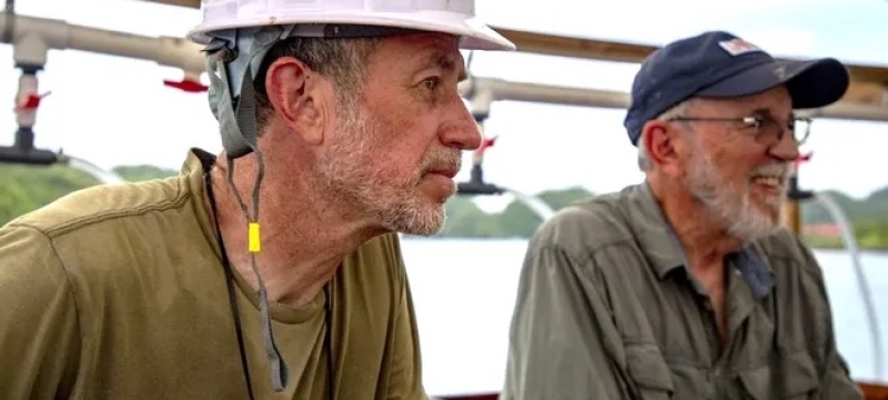 photo of two men, outdoors