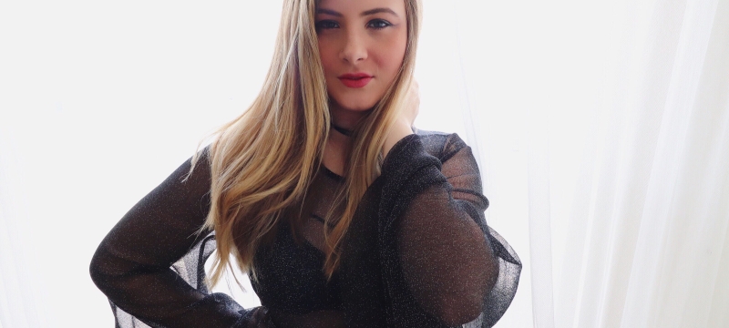 photo of woman wearing black