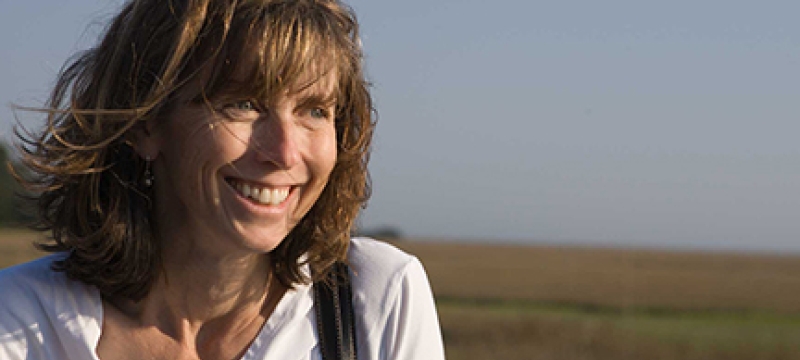 woman with marsh