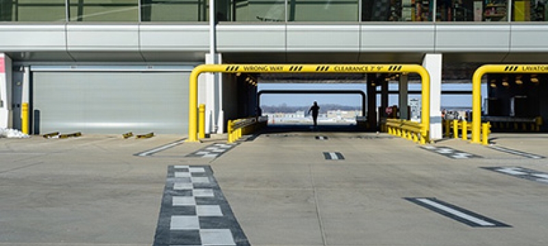 parking lot exit photo