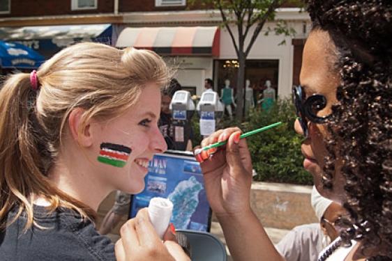 two some face painting 