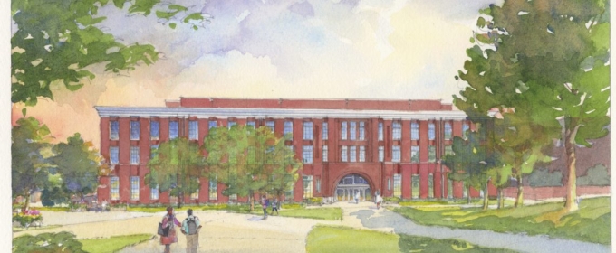 rendering of a new building