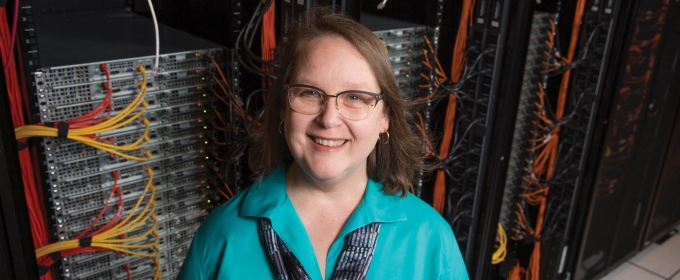 photo of woman with computer boards