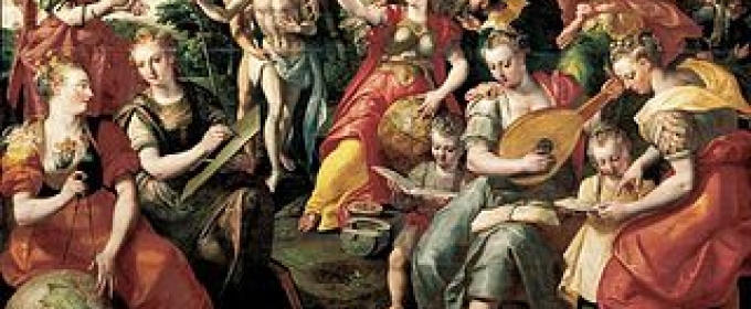 the seven liberal arts painting