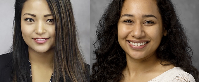 headshots of two women