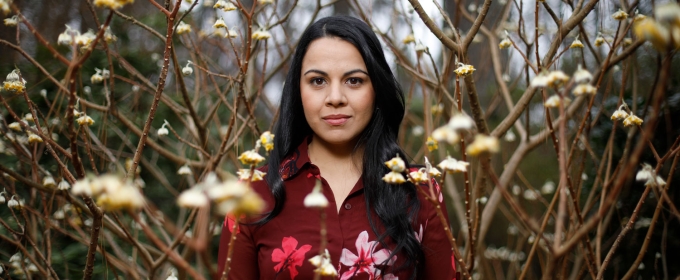 photo of woman with flower buds