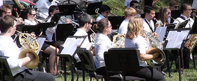 musicians outdoors