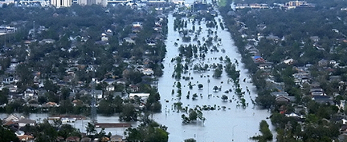 photo of flooded New Orleans