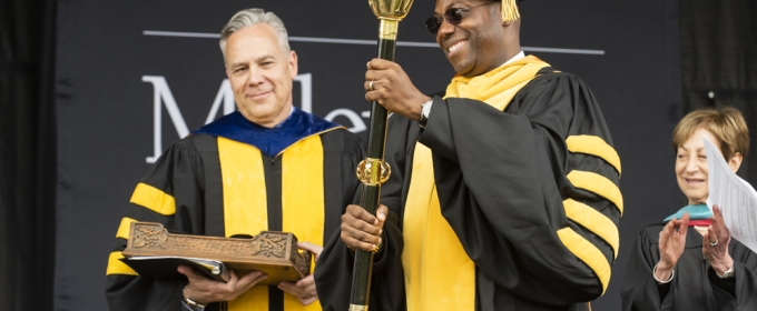 photo of two men in academic regalia