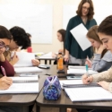 students in a classroom