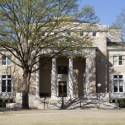 exterior of memorial hall