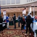 people at a career fair