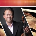 photo of man with violin, violin closeup